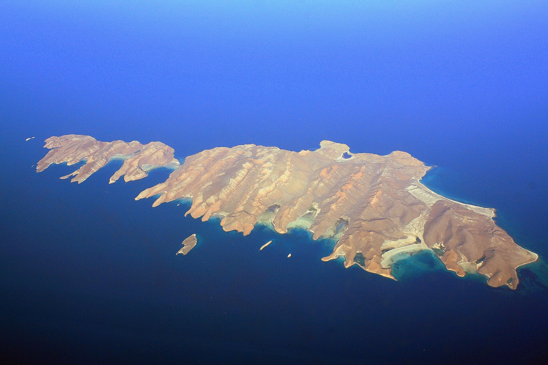 Isla Espíritu Santo e Isla Partida, Mar de Cortés.